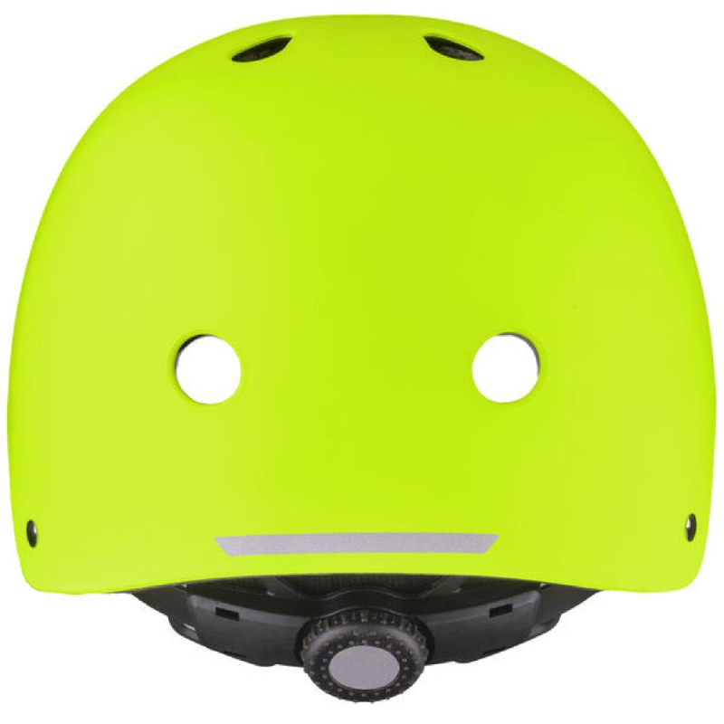 Caddy detská cyklistická prilba žltá fluo 1