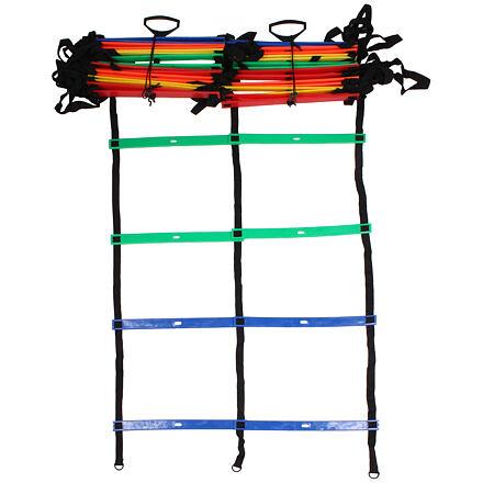 Merco MultiColour Dual agility rebrík, dvojitý 4,5m 3