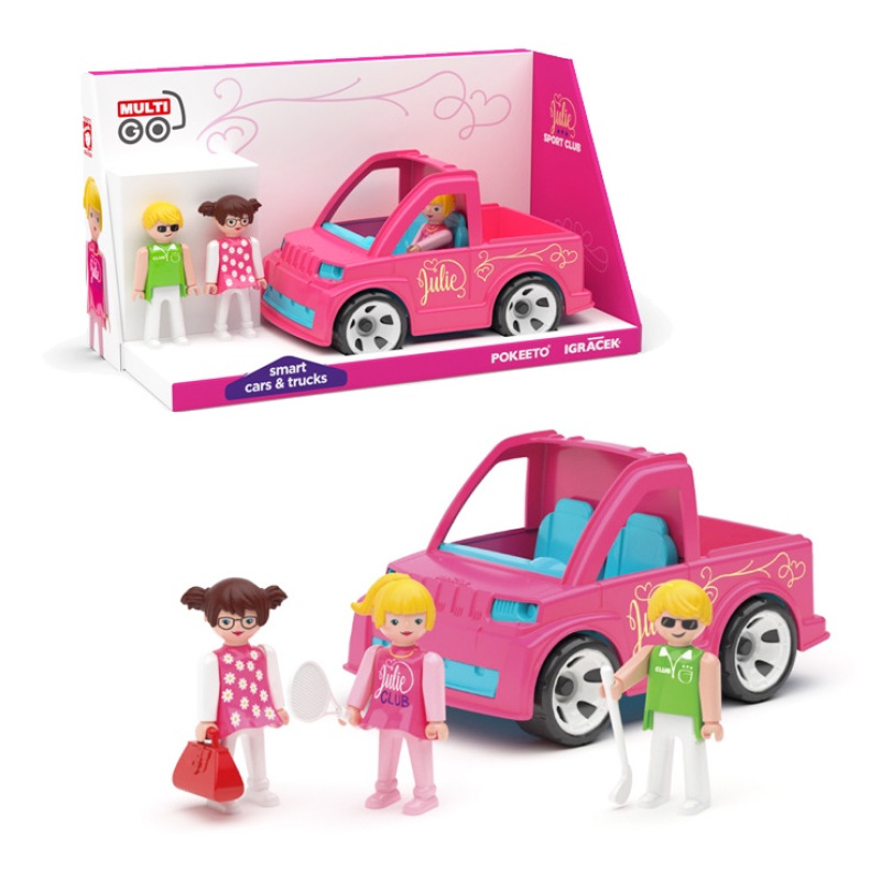 Igráček MultiGO Trio Sport- figúrky s autom