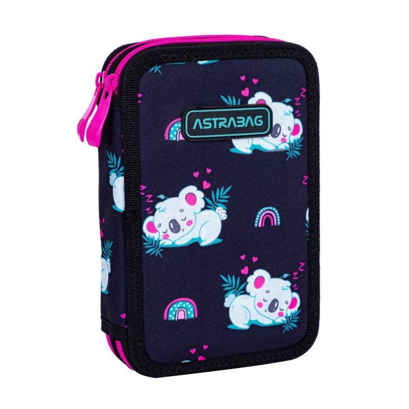 Vyklápací peračník s náplňou AstraBAG SLEEPY KOALA, AC11, 503024009