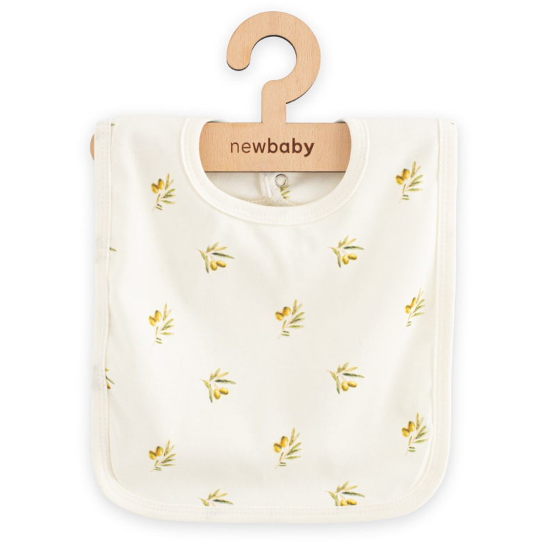 Dojčenský podbradník z organickej bavlny New Baby Olivy 1