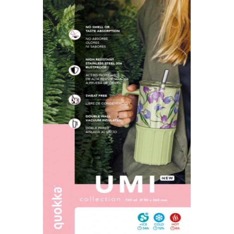 Quokka Umi, Nerezový termopohár Waterfall Garden, 720ml, 40087 1