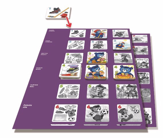 Pexetrio Baribal mesiace v roku 1