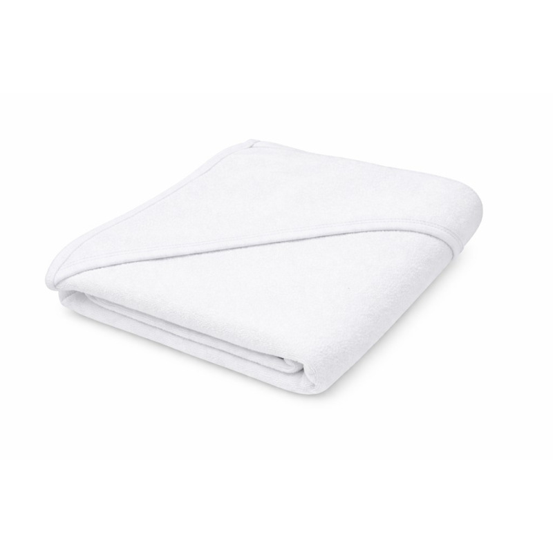 Detská froté osuška s kapucňou New Baby 100x100 cm white 1