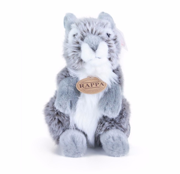 Zajac šedý plyšový sediaci 2