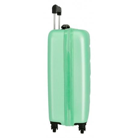 JOUMMA BAGS Sada ABS cestovných kufrov ROLL ROAD FLEX Turquesa, 55-65-75cm, 584946B