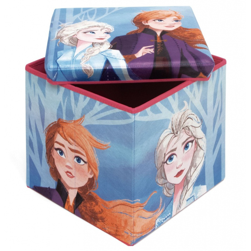 Úložný box s vrchnákom / taburetka 2v1 DISNEY FROZEN 2, WD12905 1