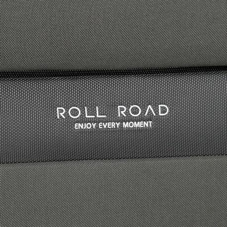 JOUMMA BAGS Textilný kufor ROLL ROAD ROYCE Grey / Sivý, 55x40x20cm, 39L, 5019122 (small)