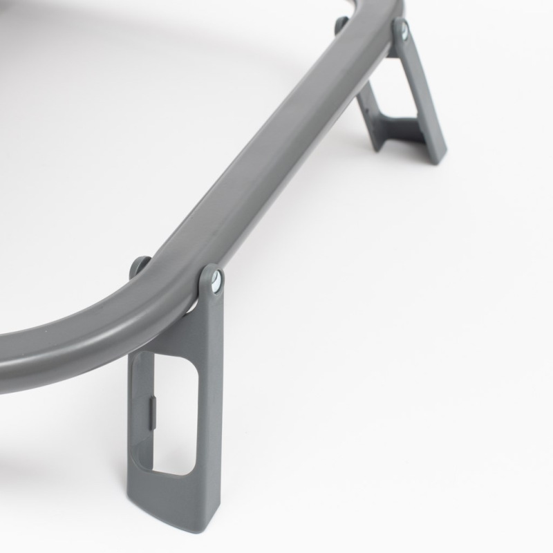 Detské hojdacie lehátko Snuggle NewBaby sivé 3