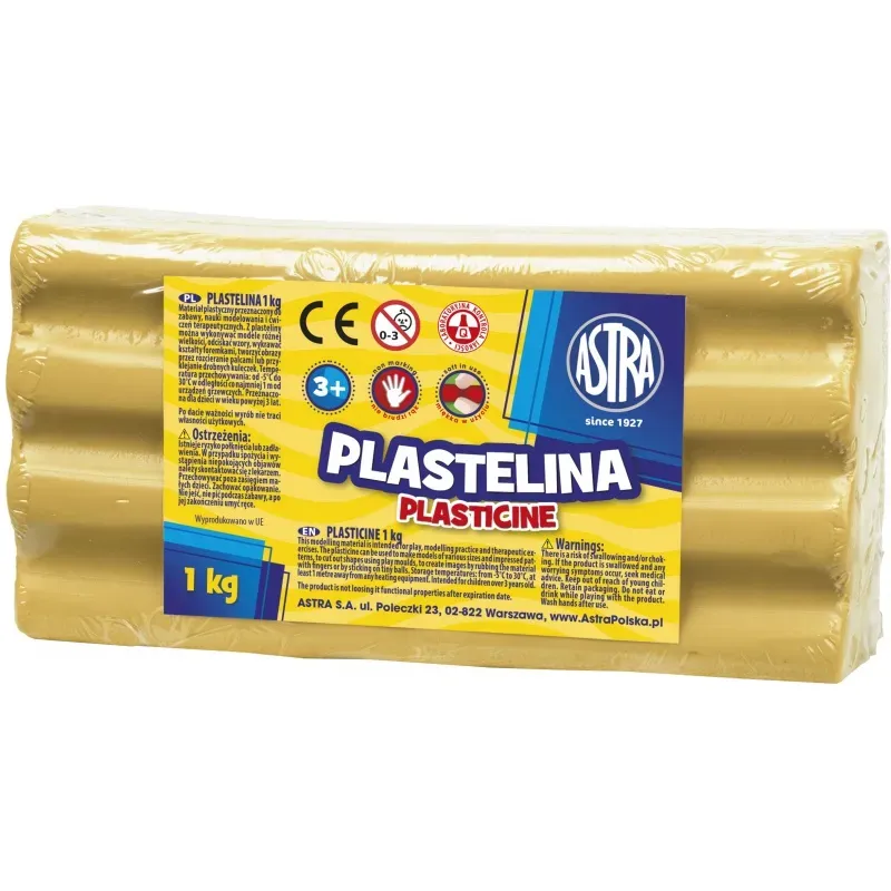 ASTRA Plastelína 1kg Hnedobéžová, 303111020