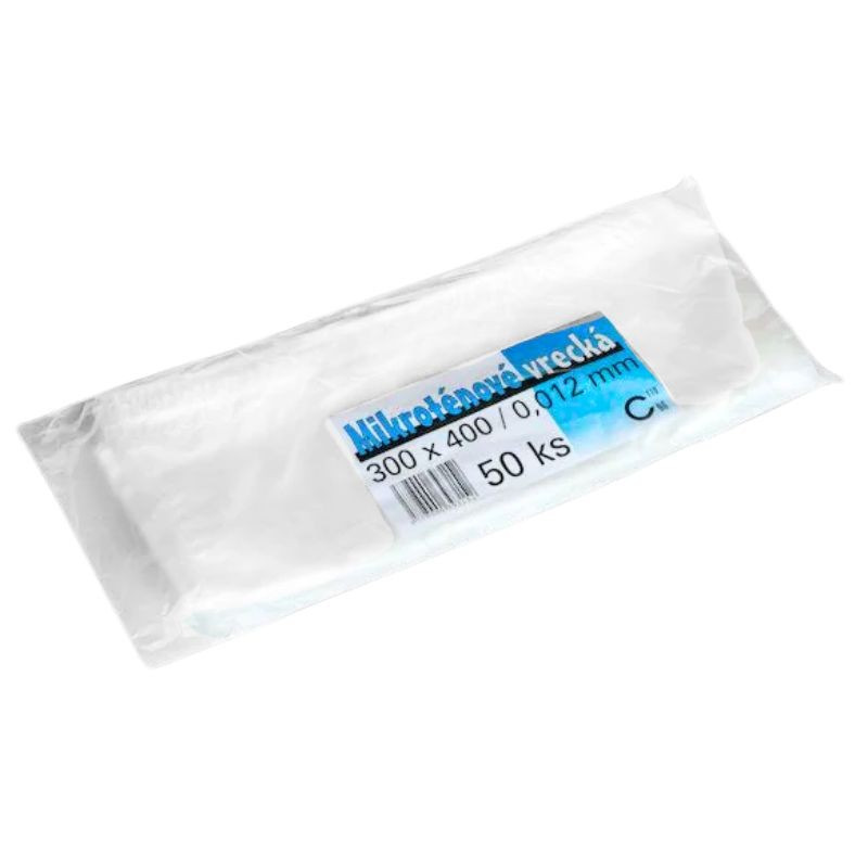 Mikroténové vrecká 30 × 40 cm 50 ks