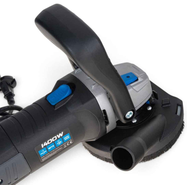 Brúska na betón 125 mm, 1400 W regulácie otáčok 2 800-10 000 ot/min, GEKO 9