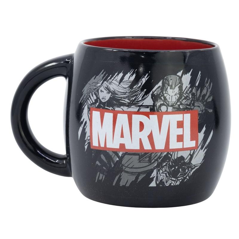 STOR Keramický hrnček Avengers Marvel Pattern, 380ml, 75436