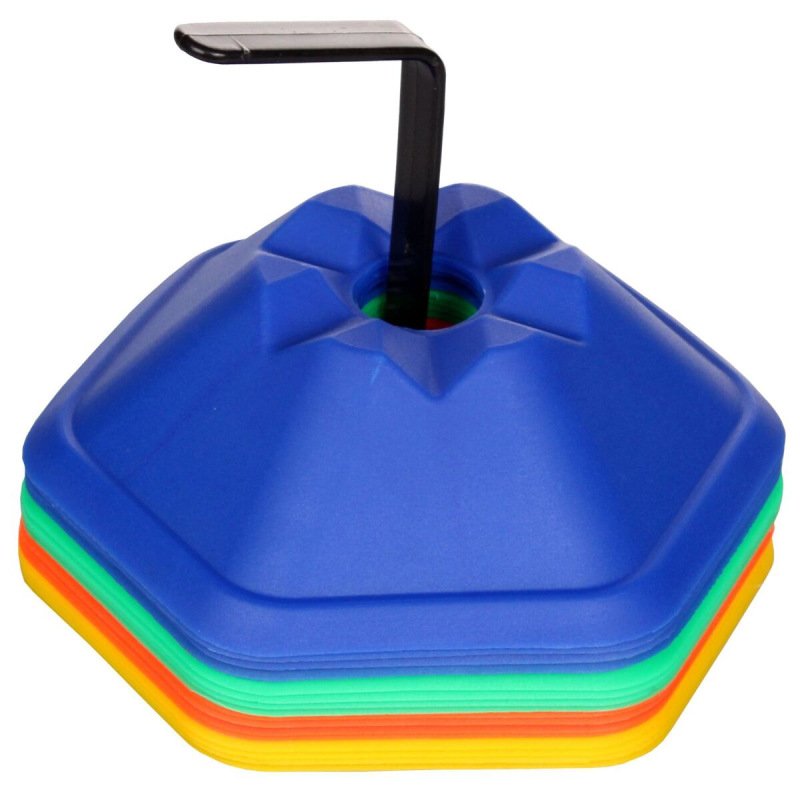 Hex Marker 2in méty sada 4x4 ks mix farieb