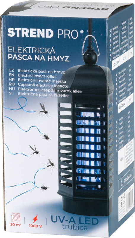 Pasca Strend Pro Smart, lapač na hmyz a komáre, elektrická, do zásuvky, 1x2 W 2