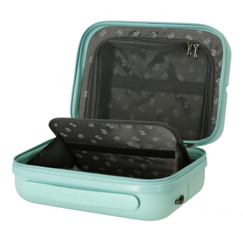 PEPE JEANS Highlight Turquesa, Cestovný kozmetický kufrík, 21x29x15cm, 7683925 3