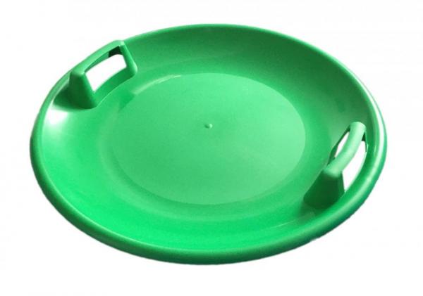 PLASTKON Sánkovací tanier disk SUPER STAR- zelená