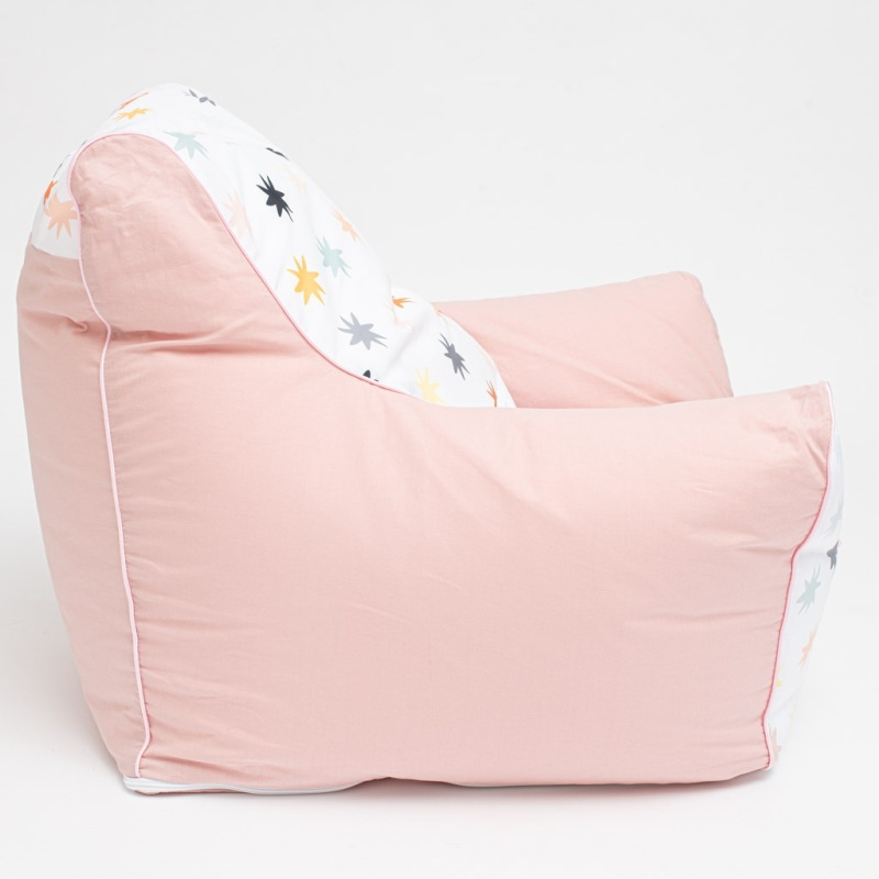 Detské kreslo plnené guličkami New Baby ružová 1