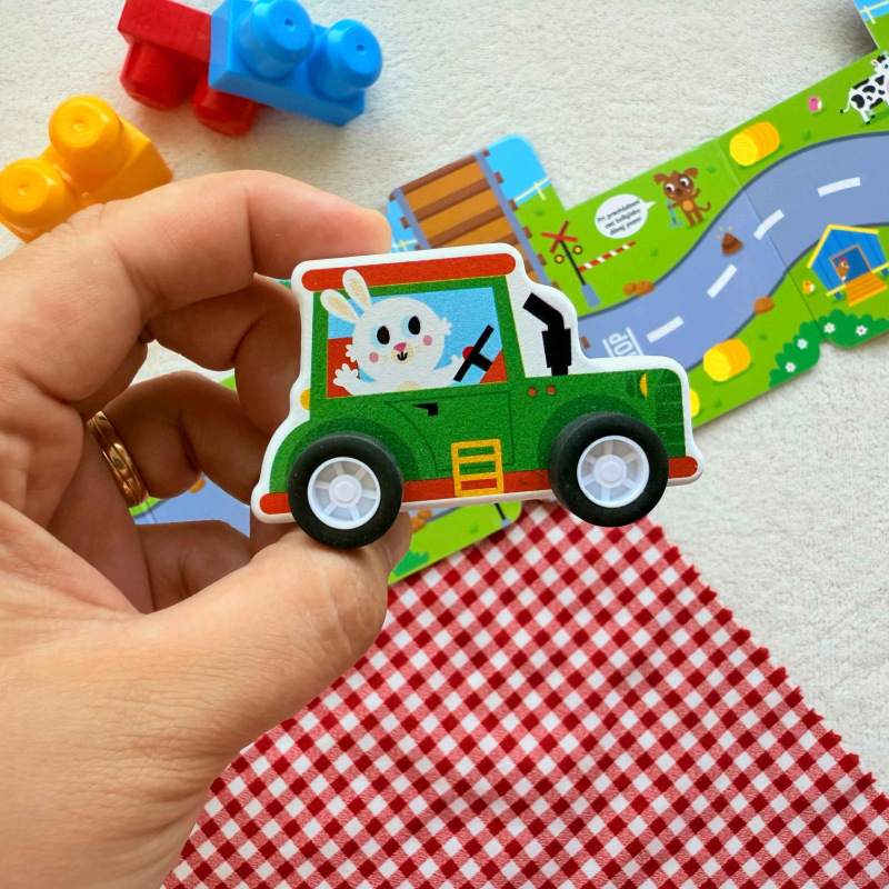 Zajko Hopko - kniha s autíčkom 3