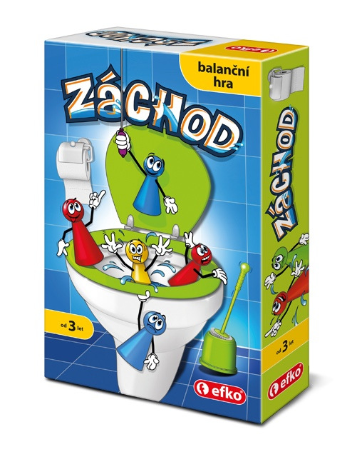 Záchod, balančná hra 1