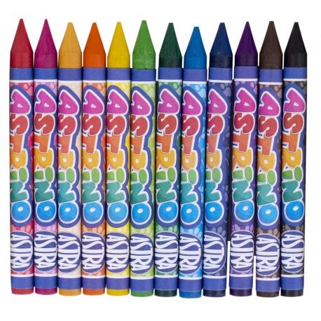 ASTRINO Detské grafitové farbičky bez dreva, sada 12ks, 316121001
