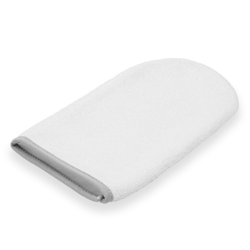 Detská froté osuška s kapuckou New Baby BASIC 80x80 bielo-sivá 1