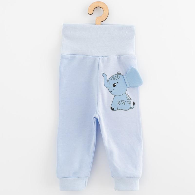 Dojčenská súprava tričko a tepláčky New Baby Happy Elephant blue 86 (12-18m) 2