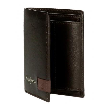 JOUMMA BAGS Pánska kožená peňaženka PEPE JEANS Strand Brown / Hnedá, 7432032