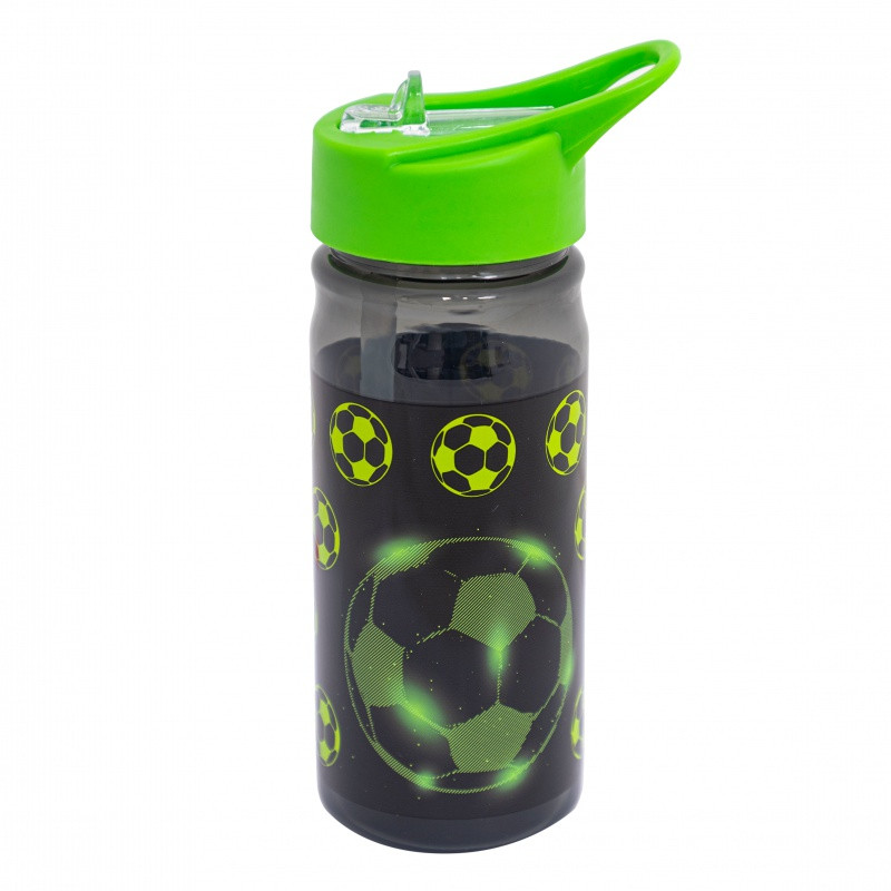 Plastová fľaša s výsuvnou slamkou AquaPure NEO FOOTBALL, 450ml, 511025007 1
