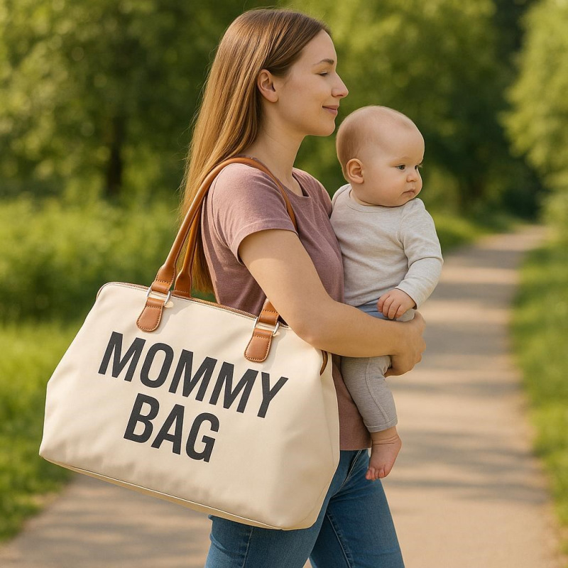 Taška pre mamičku Mommy Bag béžová 3