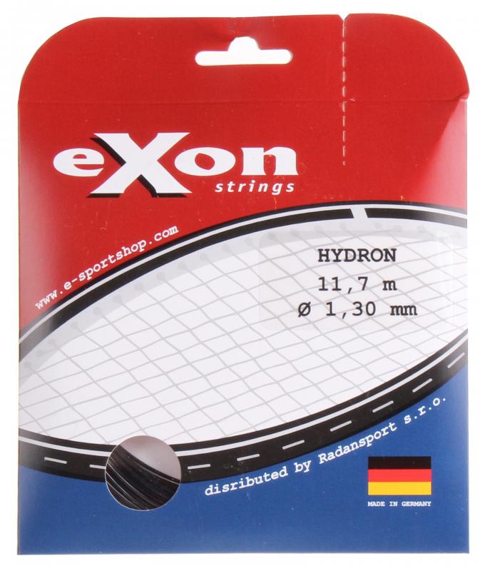 Exon Hydron tenisový výplet 11,7m, 1,25mm, čierna