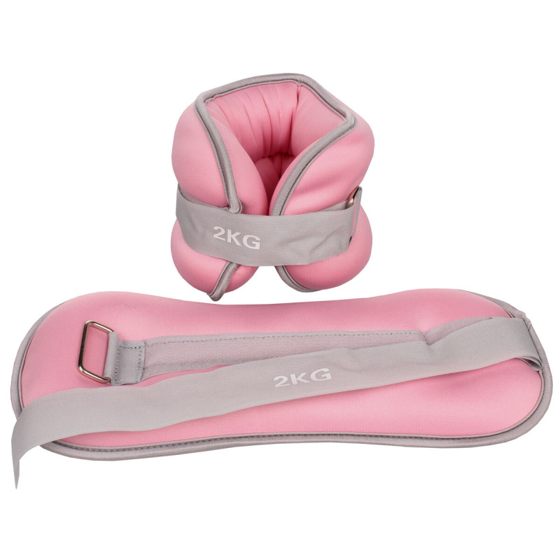 WFS 2000 sada závažie na zápästie a členky ružová