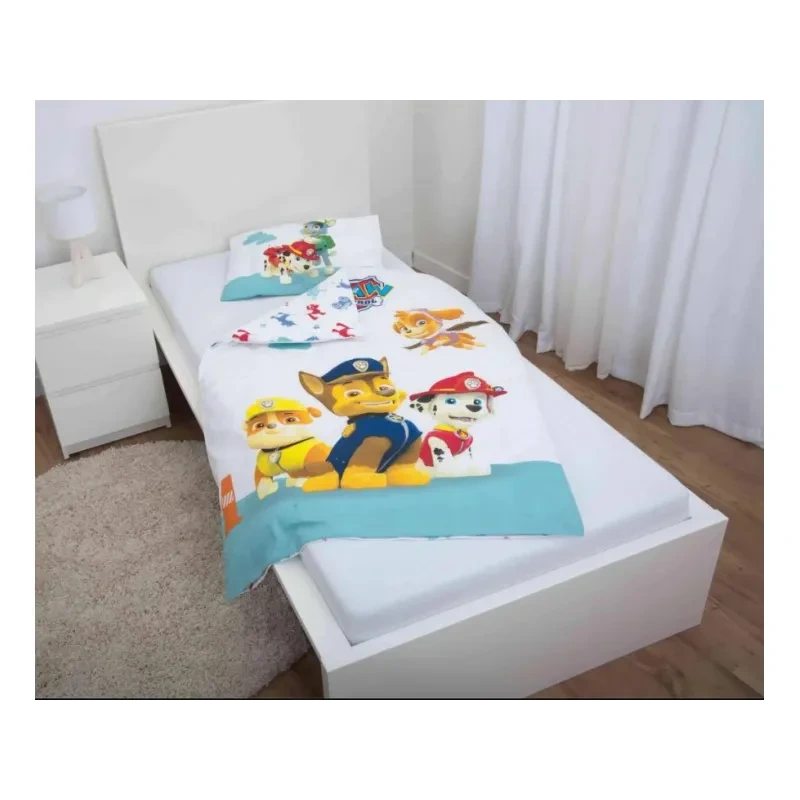 Detské bavlnené obliečky do postieľky Herding "Labková Patrola", 100/135+40/60 1