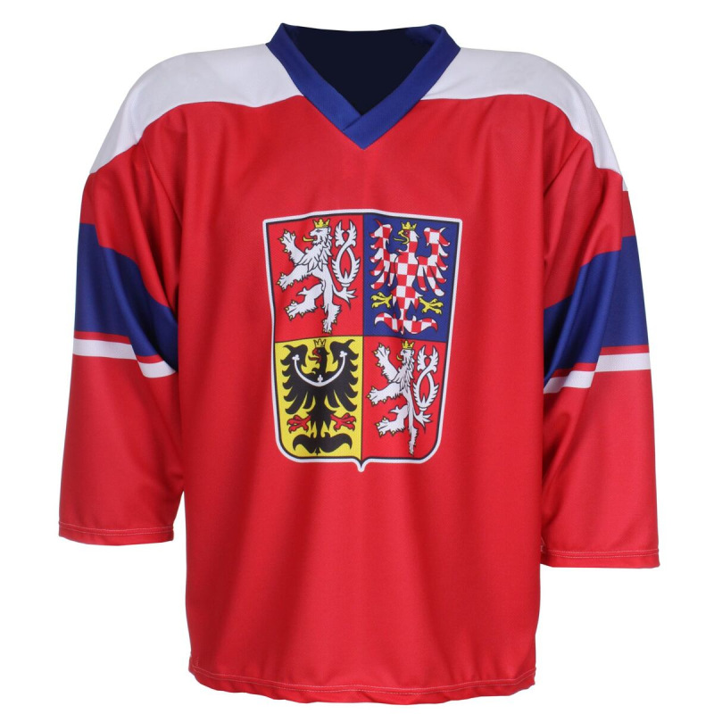 Replika ČR 2024 hokejový dres červená