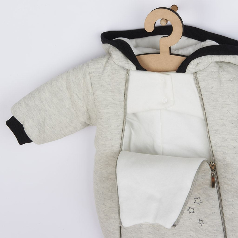 Zimná dojčenská kombinéza s kapucňou Koala Star Vibes 74 (6-9m) 1