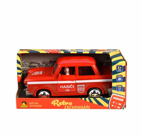Auto Trabant požiarny so zvukom 1