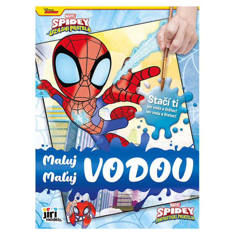 Maľuj vodou Spidey