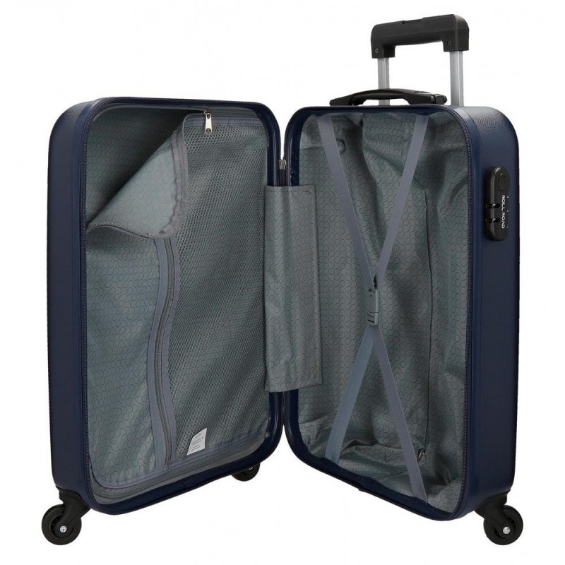 ROLL ROAD Flex Navy Blue, Sada ABS cestovných kufrov, 55-65-75cm, 5849462 7