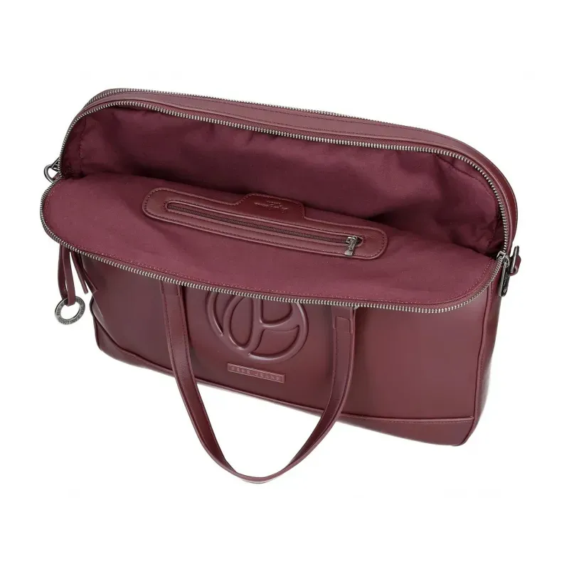 JOUMMA BAGS Dámska taška na notebook  PEPE JEANS Mara Bordeaux / Bordová, 7246632