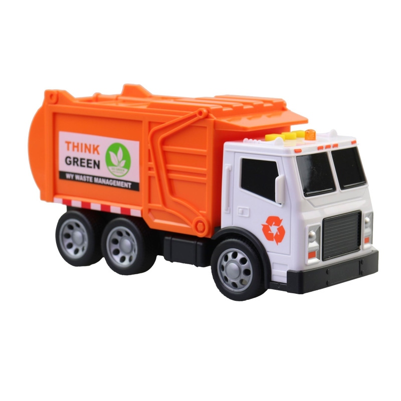 Smetiarske auto so zvukom a svetlom 3