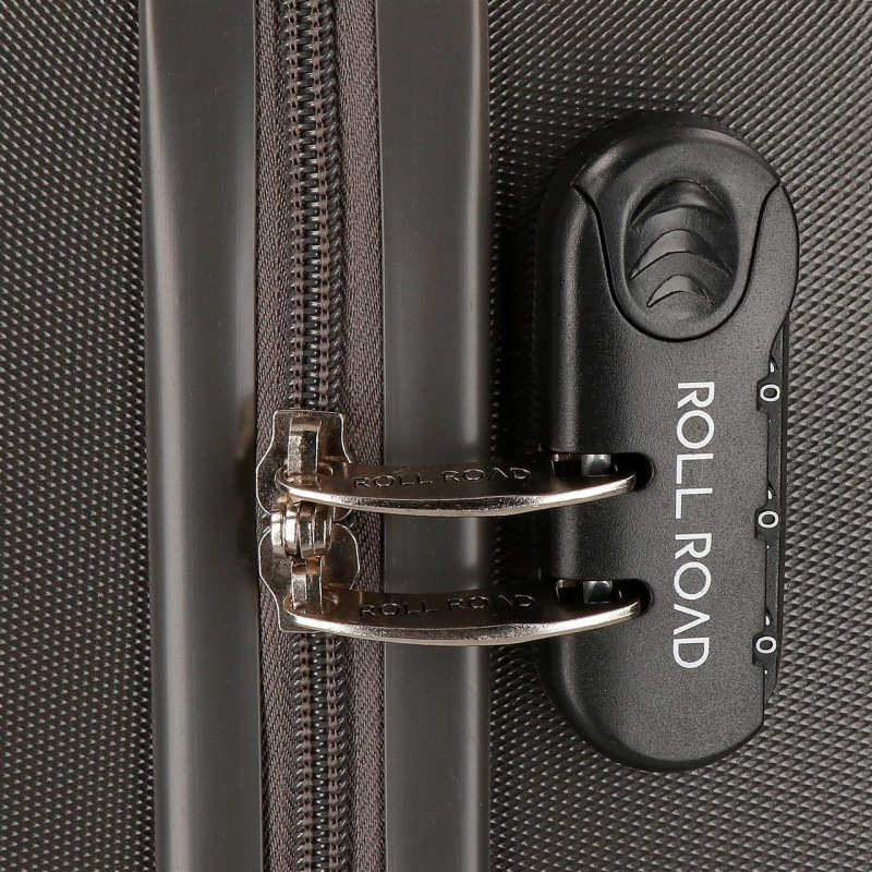 ROLL ROAD Flex Antracita, ABS Cestovný kufor, 75x52x28cm, 91L, 5849361 (large) 8