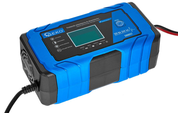 Nabíjačka autobatérii s funkciou opravy, 230 V, 12/24V, intenzita prúdu 8A, AGM/GEL, GEKO 3