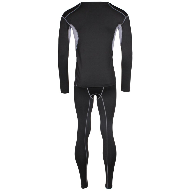 Thick Warm fitness set sivá 4