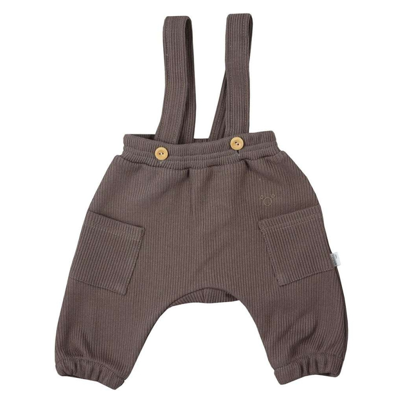 Detské záhradníčky Koala Pure brown 68 (4-6m)