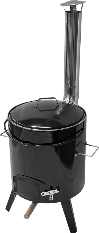 Súprava kotlová Fiestaset, zabíjačková, komplet, guľášová, 14 lit. kotlík, smaltovaná, pokrievkou a