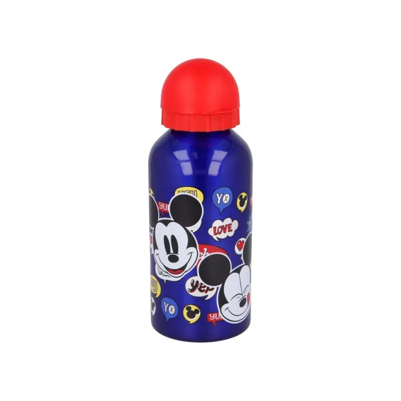 Hliníková fľaša na pitie MICKEY MOUSE, 400ml, 50134