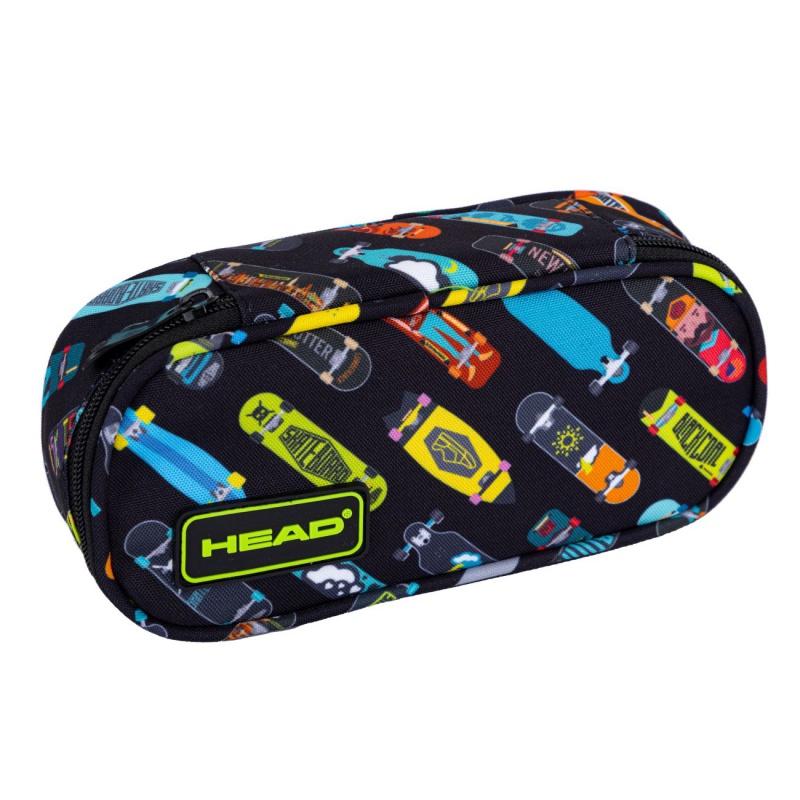 ASTRA Jednokomorový peračník / puzdro Head SKATEBOARDS, AC6, 503024078