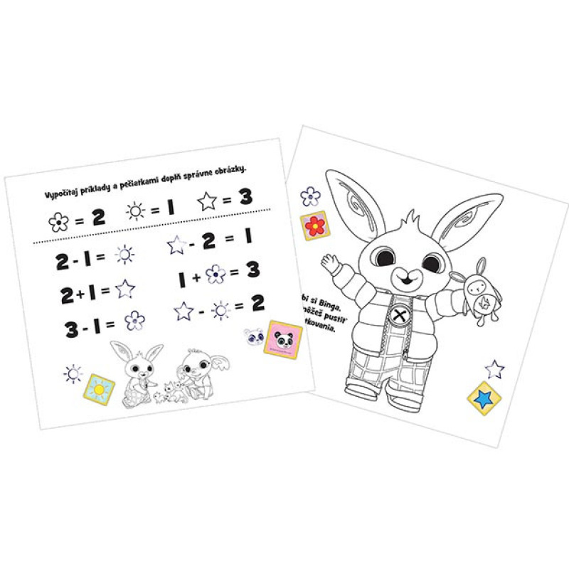 Zošity na pečiatkovanie Bing 2