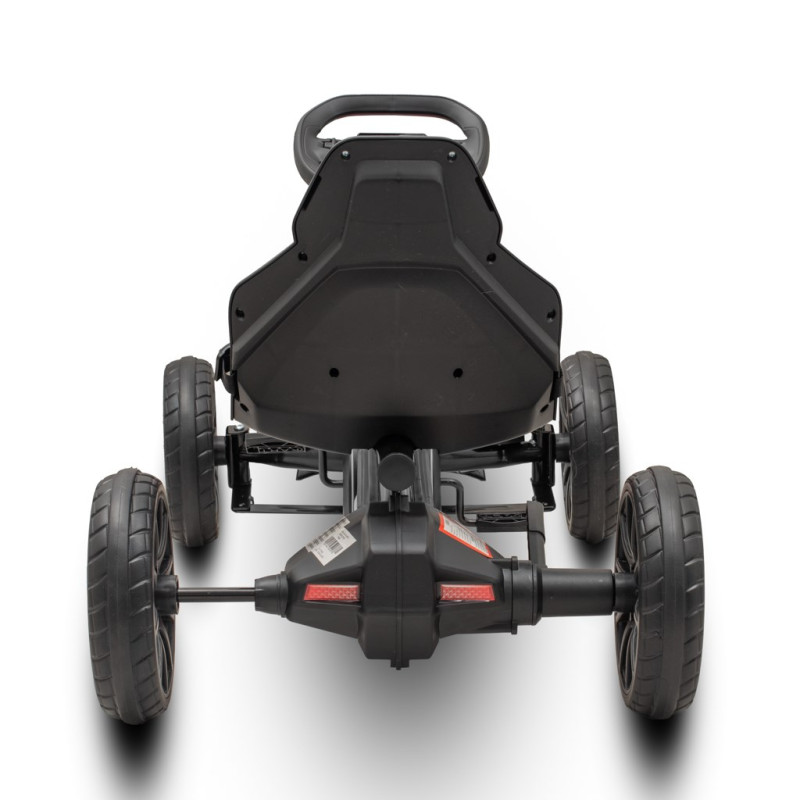 Detská šliapacia motokára Go-kart Baby Mix Speedster biela 2
