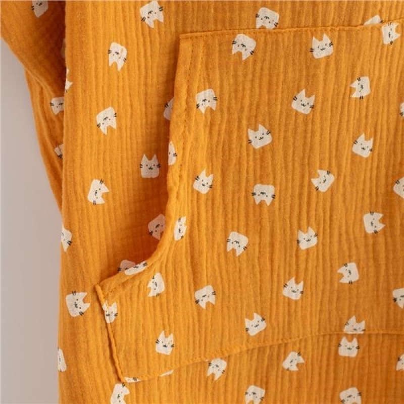 Detské mušelínové pončo New Baby Feeling animal 35 cm XS 2